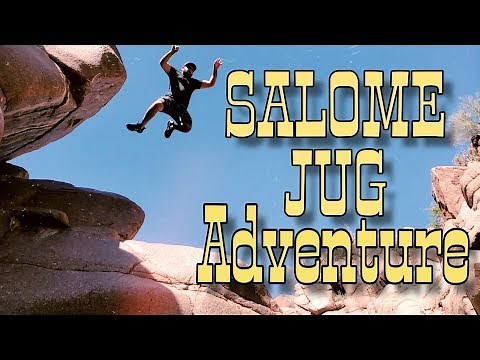 Cliff jumping & conquering the Salome Jug hike! (Salome, AZ)