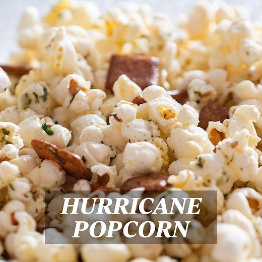 Hurricane popcorn is one of those local snacks to bring back for family or friends who live elsewhere from the islands of Hawaii. This is a great recipe to use if you are craving that delicious savory popcorn unique to Hawaii. #hurricanepopcorn #popcorn #furikake Ingredients: ⅓ cup popcorn kernels 1 tsp oil or ghee Hurricane popcorn salt Clarified butter or ghee Mochi crunch Furikake Hurricane Popcorn Salt: ⅓ cup salt (Hawaiian salt, sea salt, or coarse salt) 3 tbsp furikake Clarified Butter (Gh