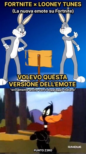 L'EMOTE QUASI PERFETTA di DAFFY DUCK su FORTNITE - ITA #fortnite #shorts #daffyduck #bugsbunny #67