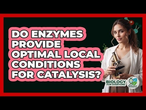 Do Enzymes Provide Optimal Local Conditions for Catalysis?