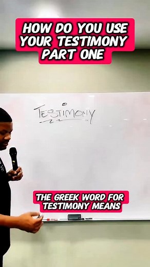 How do you use your testimony? | Prophet TL Stevens