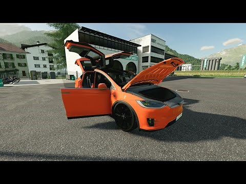 NEW FS22 MODS - TESLA MODEL X: FARMING SIMULATOR 22