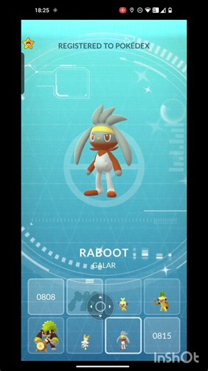 First Ever ✨ Shiny Cinderace Evolution In Pokemon Go #pokemon #pokemongo #viral #shorts