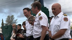 Outpouring of grief, community support at makeshift memorial