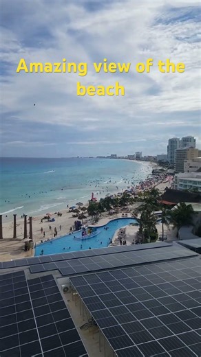 Amazing view of the beach Cancun Mexico #travel #summer #mexico #mexicolife #playa
