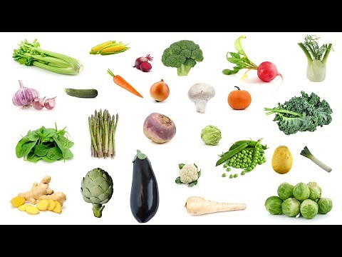 English Vocabulary - VEGETABLES