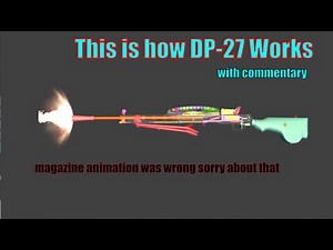 This is how DP-27 Works | WOG | with commentary ( magazine animation was wrong sorry about that )