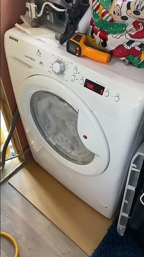 Hoover VisionTech VTS715D21X washing machine || Unbalanced sudslock spin