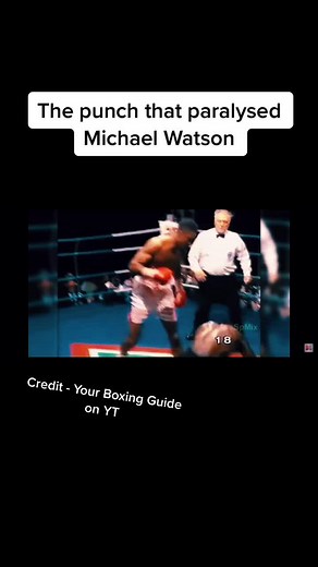Chris Eubank paralyses Michael Watson #fypシ #boxing #knockout | chris eubank