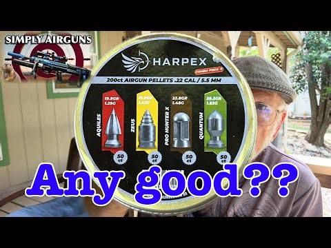 Harpex .22 AirGun pellets? Now these are “different”!!!!