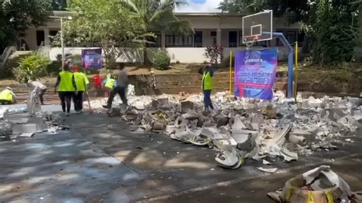 WATCH: As part of its ongoing enforcement in upholding product standards, the Department of Trade and Industry destroyed P4.6 million worth of non-compliant steel products and ceramic plumbing wares at the DTI-FTEB Warehouse in Marikina City on Wednesday, October 22, 2025. 📷 PTV #PanayNews | Panay News