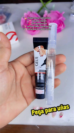 Quick-Drying Semi-Solid Nail Glue for Home Use