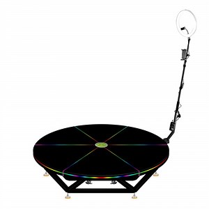 [Hot Item] Wedding Party Outdoor Live Broadcast 360 Surround Rotating Shooting Equipment 360 Photo Booth