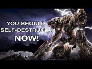 armored core 6 but it's all memes
