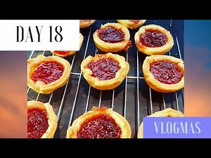Vlogmas 2020 Day 18 Making Jam Tarts