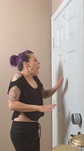 She took it right to the face! Boyfriend pranks girlfriend really good , squirts her right in the face with pickle juce. | The Ryan And Amber Show