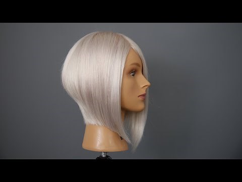 Beautiful stacked INVERTED Bob tutorial by Ben Brown