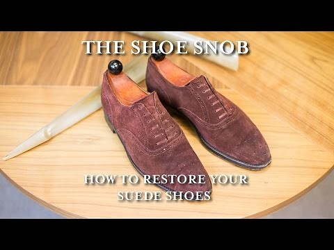 The Shoe Snob - How To Restore Your Suede Shoes