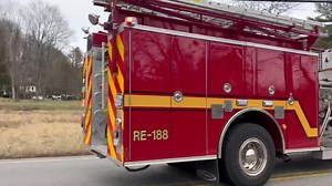 Peebles 188 arriving at 2-Alarm fire in McCandless | First Due Photography