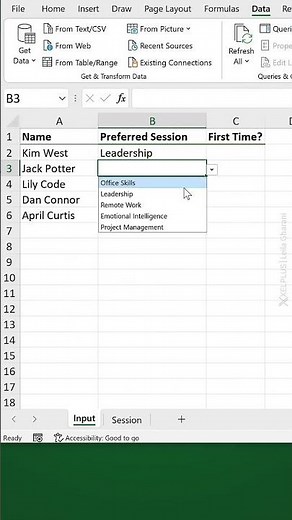 🤔 How to Create a Drop-Down List in Excel