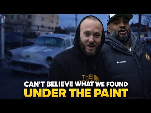 We did NOT expect to find this under the paint!