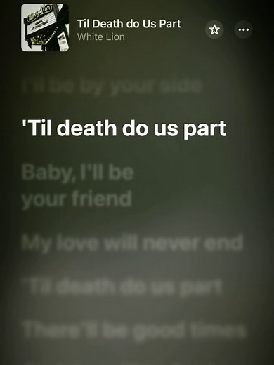 Til Death Do Us Part by White Lion - Lyrics and Meaning