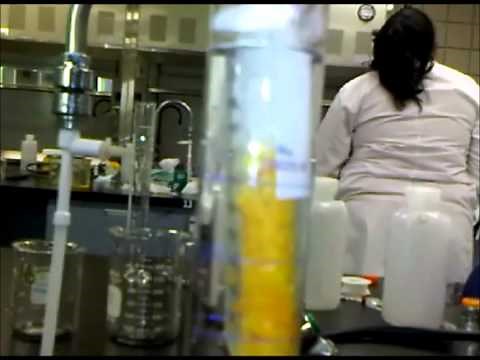 Dry ice extraction experiment and a possessed test tube