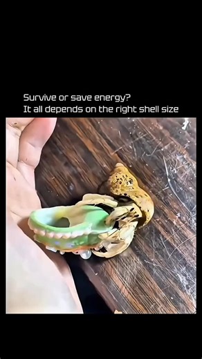 @archivvedaily on Instagram: "Why Hermit Crabs Change Their Shells Hermit crabs don’t outgrow danger-they outgrow protection. Unlike snails, their bodies keep growing while their shells stay the same. With soft, exposed abdomens, hermit crabs depend entirely on empty shells for safety. As they grow, an old shell can become too tight, restrict movement, or leave parts of their body vulnerable. That’s why they’re constantly searching for a better fit. Sometimes they even line up, swapping shells i