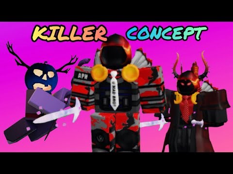 I made a entire KILLER concept for Roblox Forsaken (Ellernate concept)