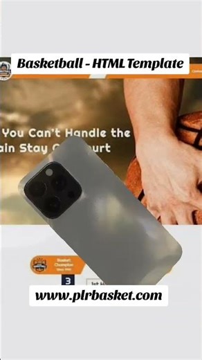 Basketball – HTML Template