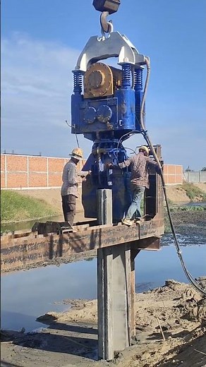 Process of installing concrete sheet pile