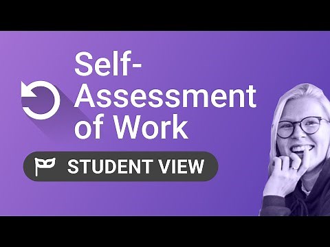 FeedbackFruits Self-Assessment of Work for students