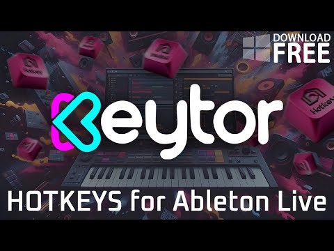 Keytor add effects and instruments to tracks in Ableton Live with Hotkey without KeyMap/Max for Live