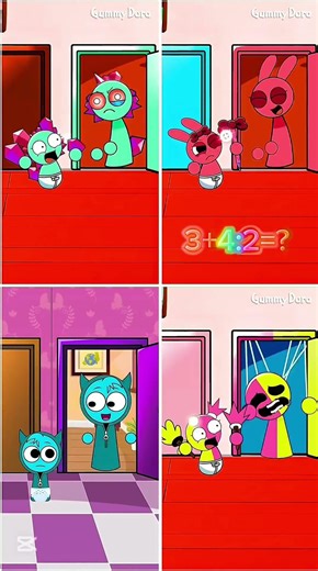 SPRUNKI INCREDIBOX - Coffin Dance Song ( COVER ) Tiles hop step 🌛🌜