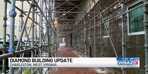 Updates on the Diamond Building facelift in downtown Charleston