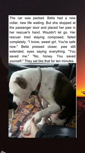 She needed them to know what their kindness meant before going home 🤝💔