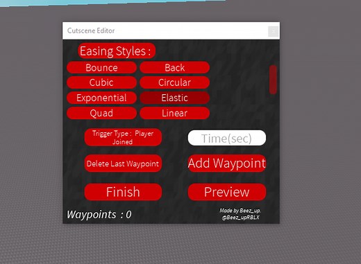 Cutscene Editor - Make easy cutscenes!