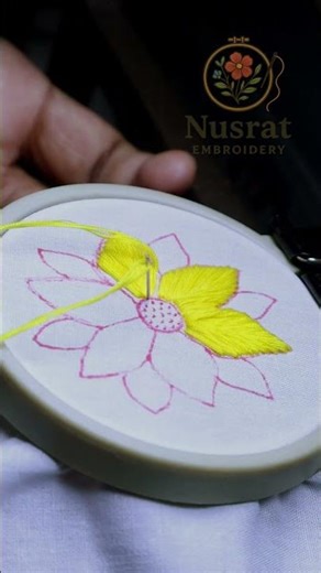 The Secret to Perfect Flower Embroidery