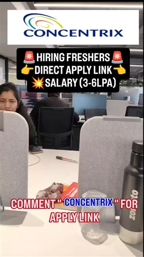Paras Gupta⚡ on Instagram: "🚀Concentrix mass hiring for freshers👇 🔥Walkin interviews are also going on here and to come here you will have to reach in DLF Phase 3 gurgaon ✅Concentrix hiring freshers for multiple roles ✅No resume rejection ✅Batch (2021 to 2026) ✅Salary 3 to 6 LPA ✅Portal Open for multiple roles ✅Work from office required ✅Basic conversation skills required #concentrix #freshers #masshiring #careerstart #jobsindia careerwithparas ✍️Comment "Concentrix" for direct apply link"