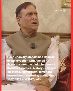 20K views · 138 reactions | Senior JKNC Leader Chowdhary Mohammad Ramzan takes us through the dark chapters of 1967, 1972 and 1977 elections. How were wins registered, what happened to the booths. A must watch! | J&K National Conference | Facebook