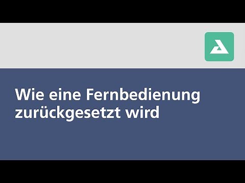 Fernbedienung: Wie die Fernbedienung zurückgesetzt wird – #EGLO #connectz #smarthome #smartlight