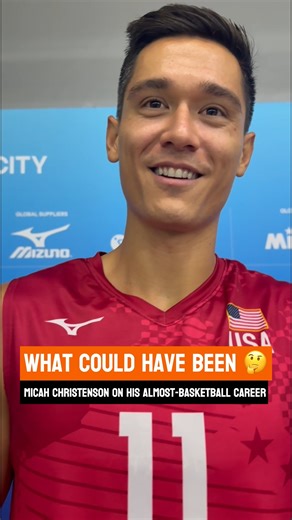 Did you know Team USA volleyball star Micah Christenson was once a basketball standout in his high school days in Hawaii 😮 #MWCH2025 | SPIN.ph