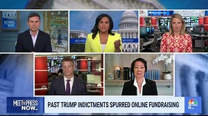 While mounting legal troubles are creating very real financial problems for Trump’s political operation, it is also providing fuel to the campaign’s fundraising enterprise. | Meet the Press