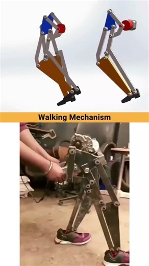 Building a Real Life Robot Leg! 🦵 #engineering #3dprinting #mechanical