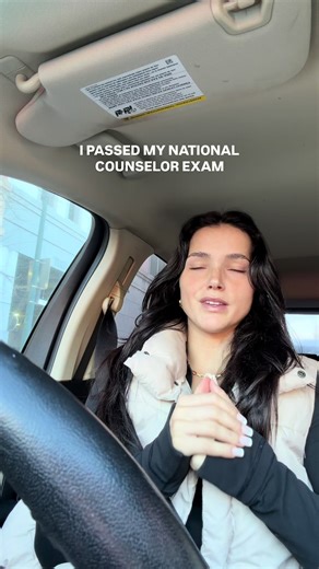 Passed my NCE first try! Best day ever!!!!! Let me know if you would like me to share how I studied😊 #nationalcounselorexam #nce #counseling #mentalhealthcounseling #nbcc