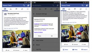 New Facebook test build shows off flatter, revamped design