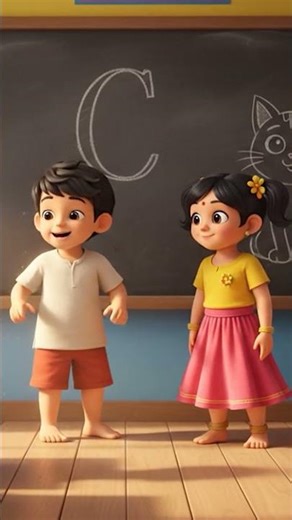 ABCD Alphabets with Marathi Meaning 🅰️| A to Z Words in Marathi for Kids | Kids Learning Video 🎶