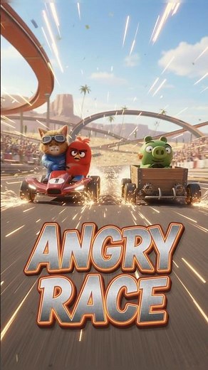 Mission: Angry Birds Kart Race! 🏎️🐦 Blaze vs Bad Piggies (Funny Race)