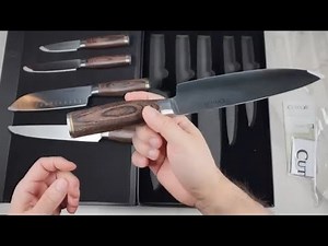 Finally! A Chef Knife Set That's ACTUALLY Sharp: Cutluxe Shinobi Series Honest Review & Cutting Test