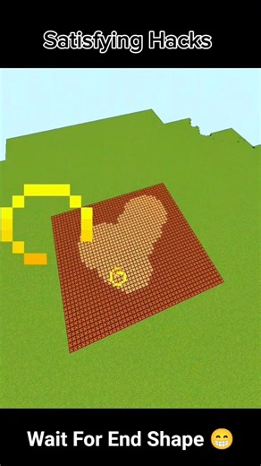 Satisfying Hacks In Minecraft ❤️😀